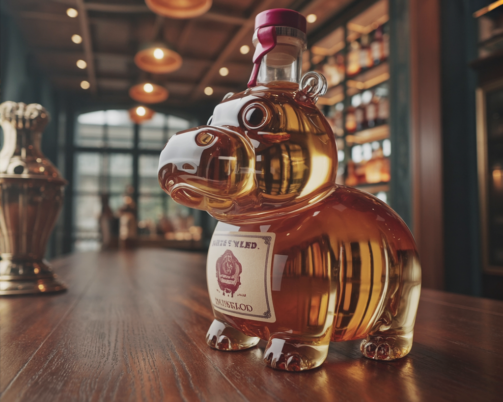 Hippo Edition Whiskey Bottle
