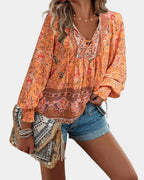 Aria | Floral Blouse