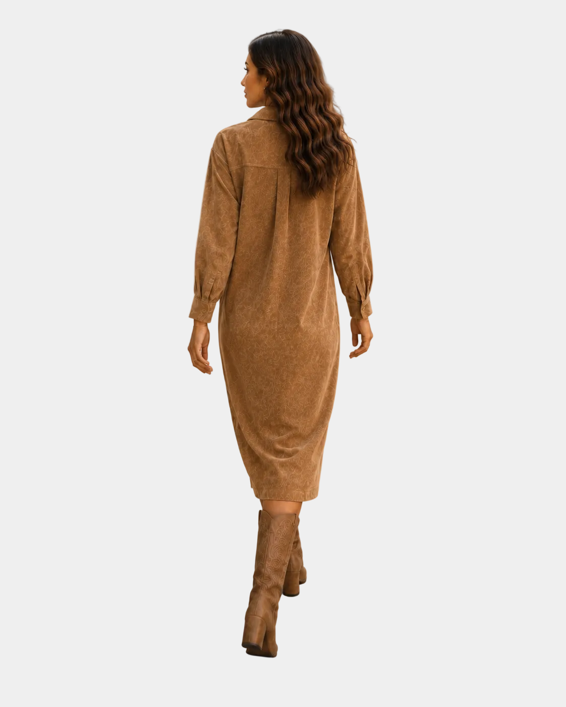 Sophie | Long-sleeve Shirt Dress