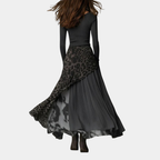 Cleo | Long Leopard Print Dress