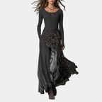 Cleo | Long Leopard Print Dress