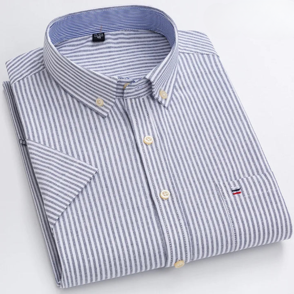 Oscar | Classic Cotton Shirt With Pattern