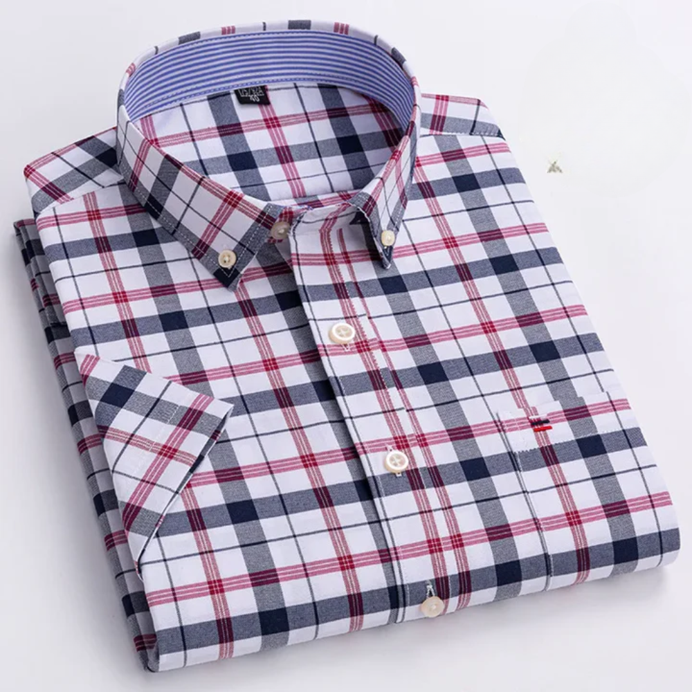 Oscar | Classic Cotton Shirt With Pattern