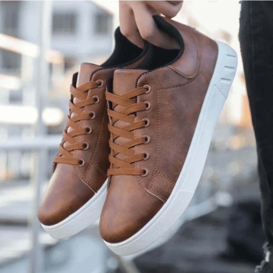 DANIEL - Zapatilla de cuero