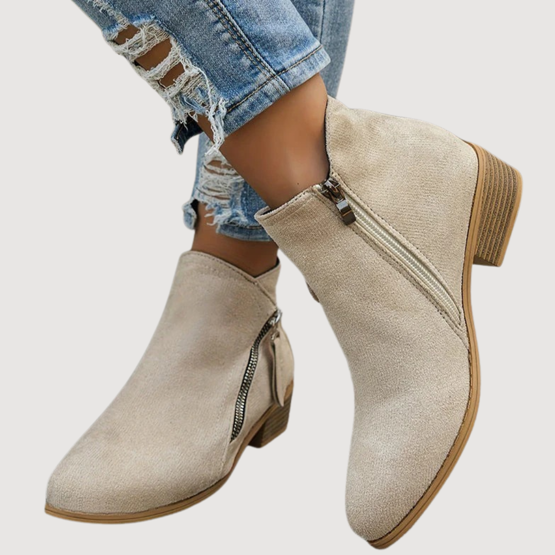 Willow | CASUAL ZIP BOOTS