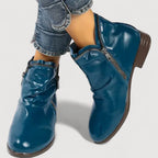 Mia | COMFORT ZIP ANKLE BOOTS
