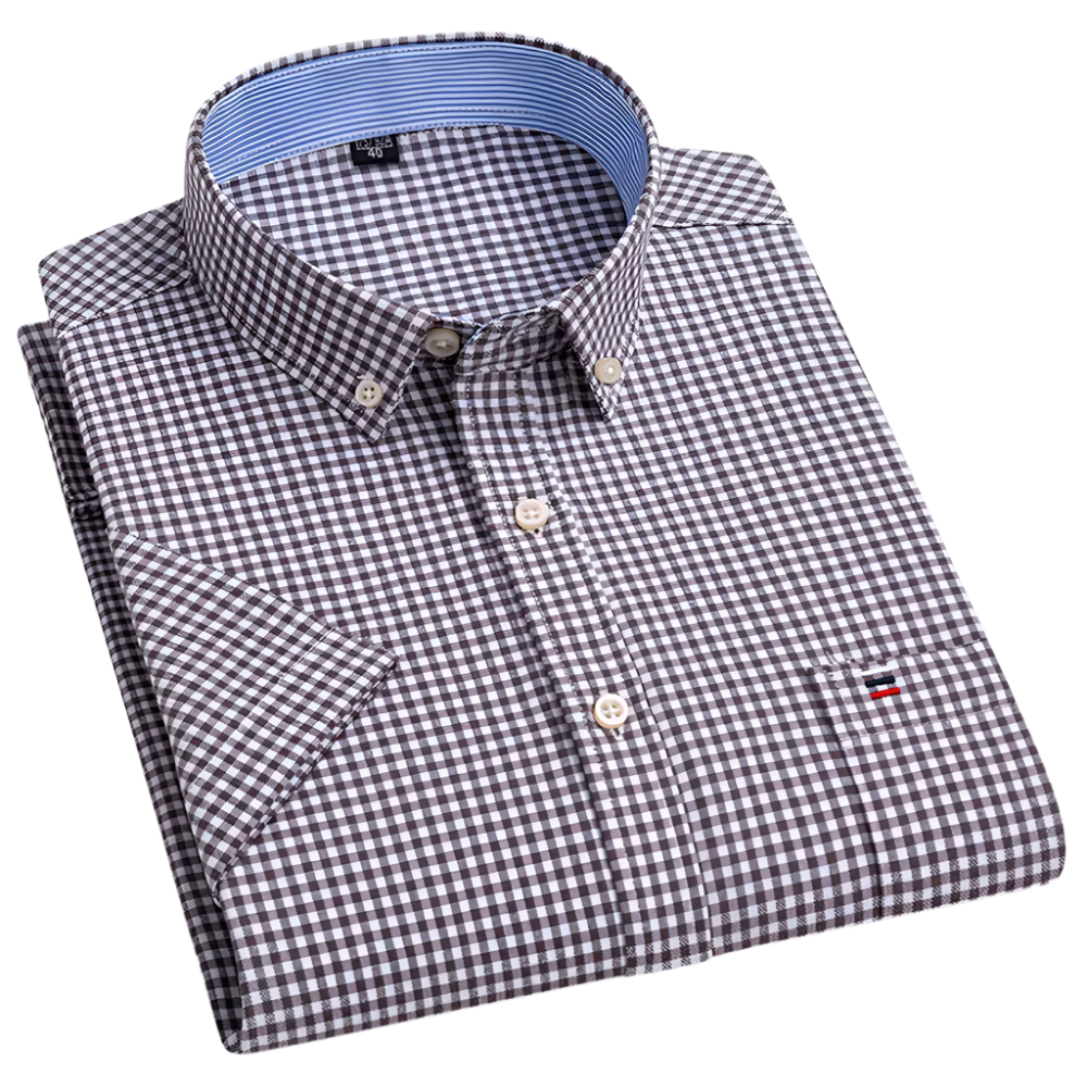 Oscar | Classic Cotton Shirt With Pattern