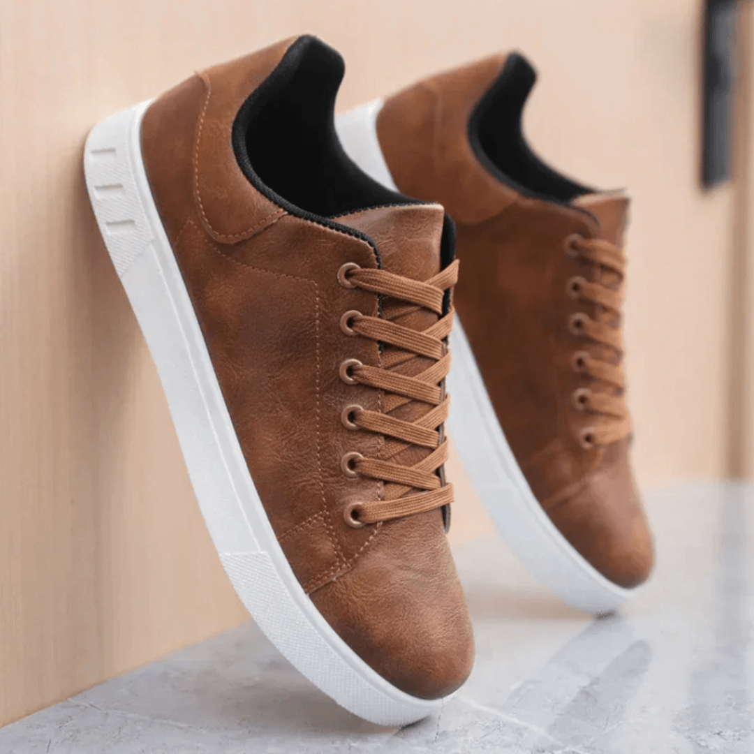 DANIEL - Zapatilla de cuero