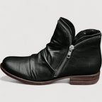 Mia | COMFORT ZIP ANKLE BOOTS