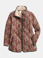 Mila | Veste à Imprimé Floral Rétro