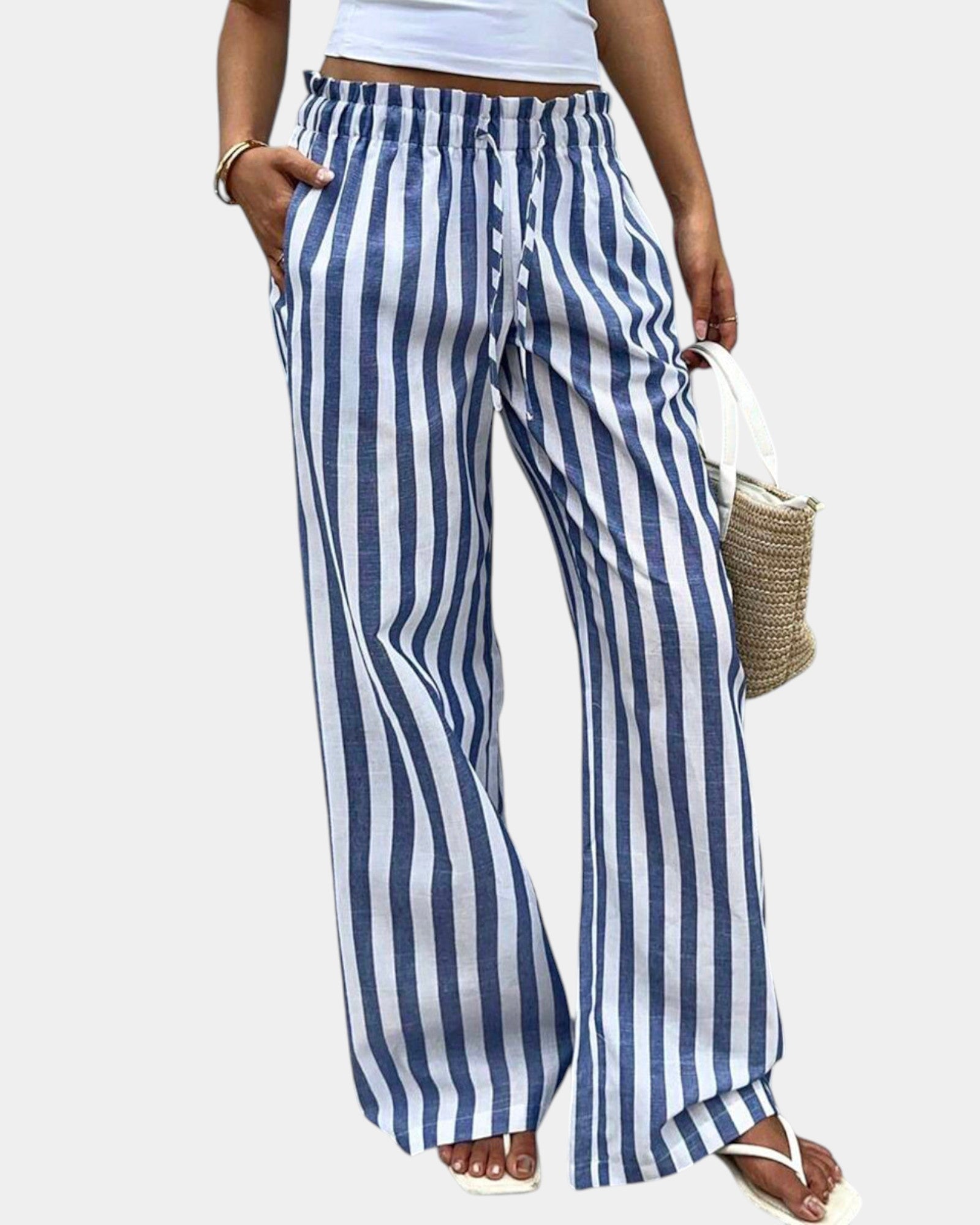 Hazel | Striped Pants