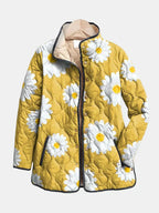 Charlotte | Veste Matelassée Florale Vintage Charmante
