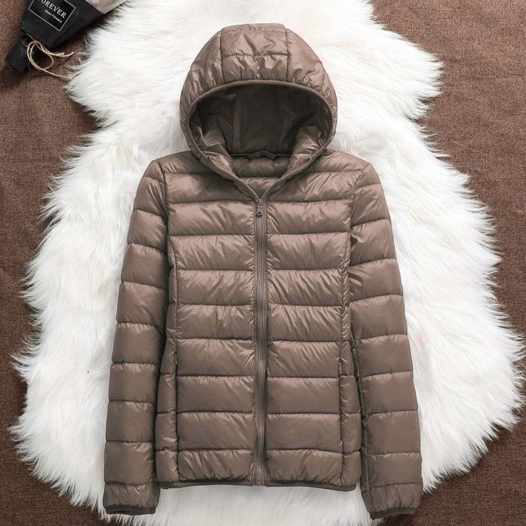 Emily | Veste à Capuche Matelassée