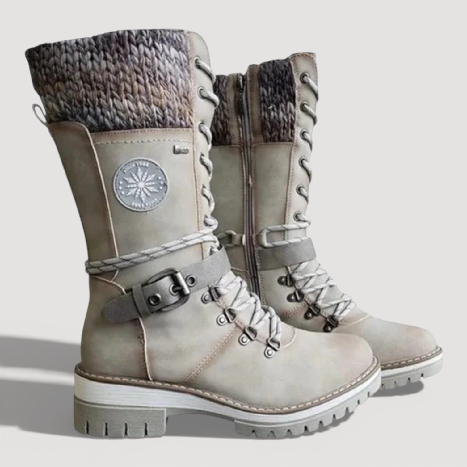 Mila | WINTER LACE-UP BOOTS