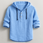 Mason | Hooded Linen Shirt