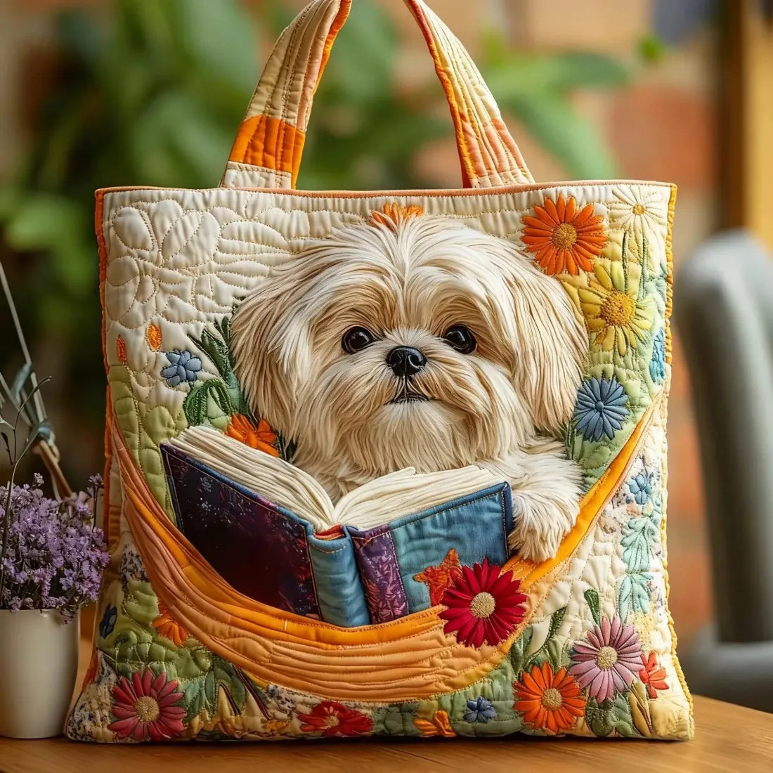 Eva | Handmade quilted daily bag