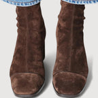 Sophie | SQUARE TOE HEELED BOOTS
