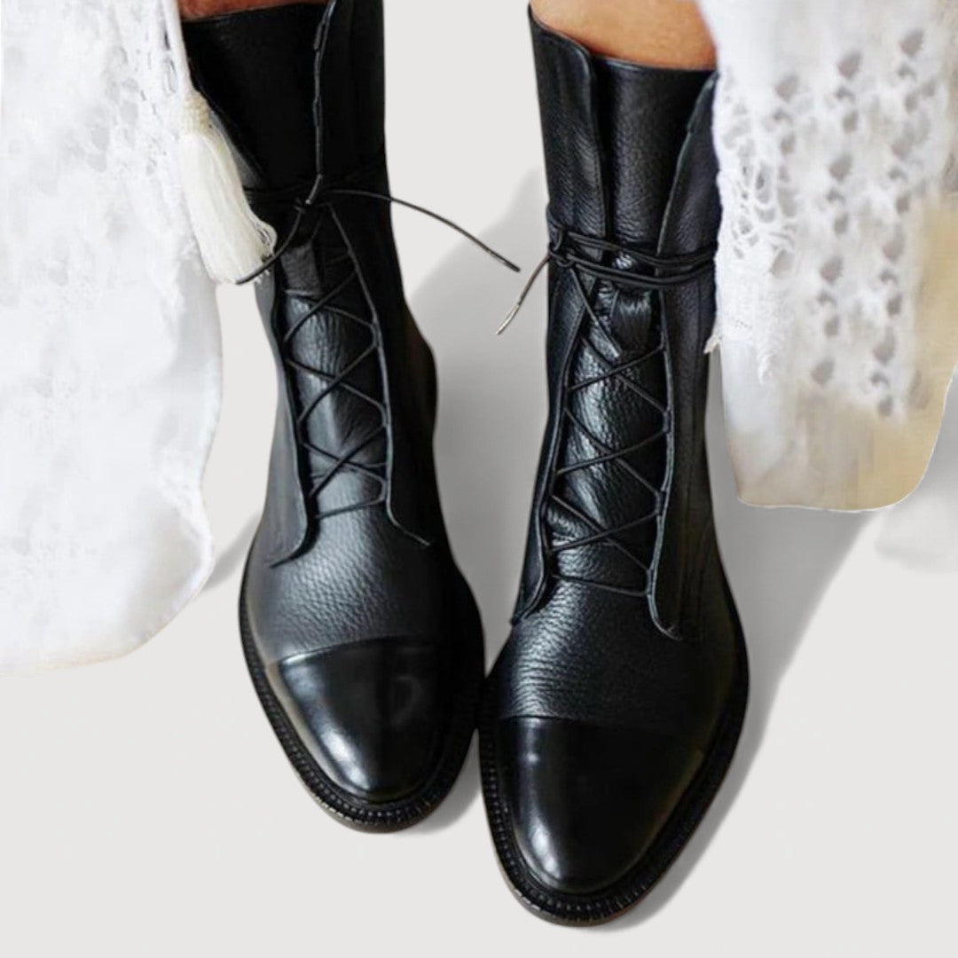 Ava | LACE-UP ANKLE BOOTS