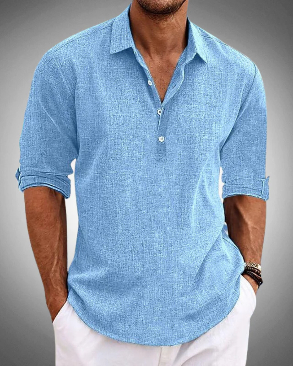 Elijah | Classic Cotton Shirt