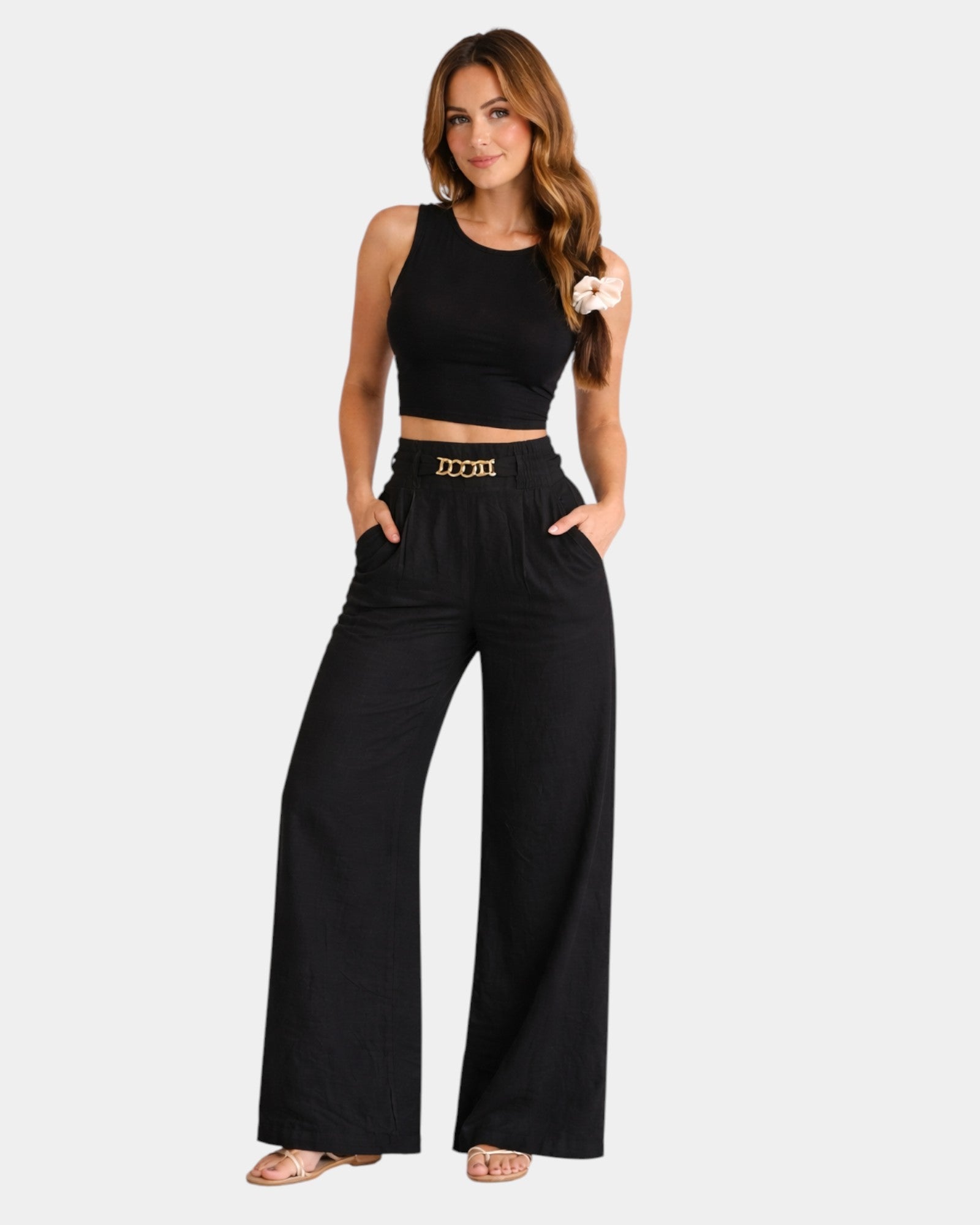 Olivia | Elegant Wide-Leg Pants
