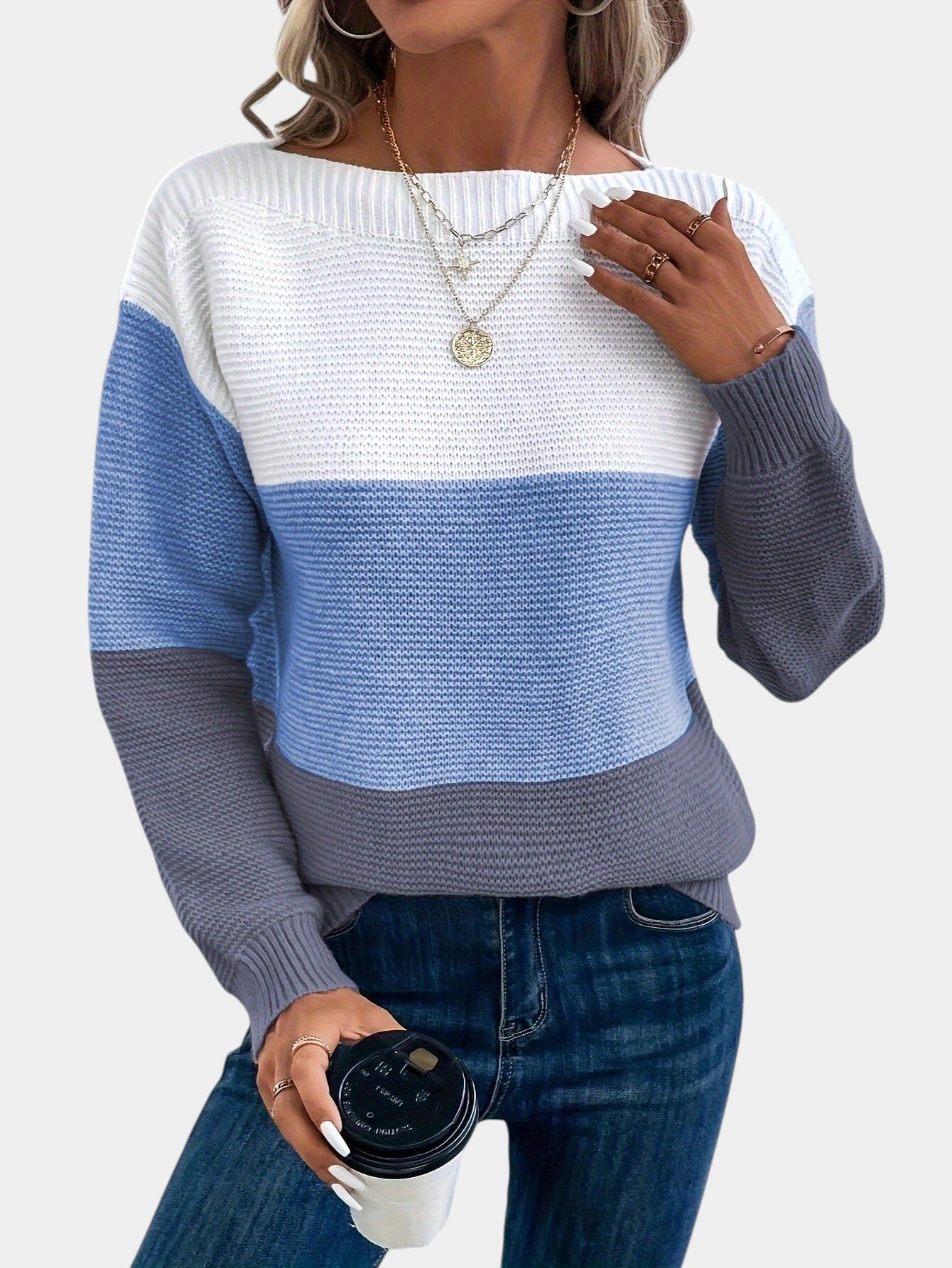 Sophie | Soft Gradient Pullover with Comfortable Fit