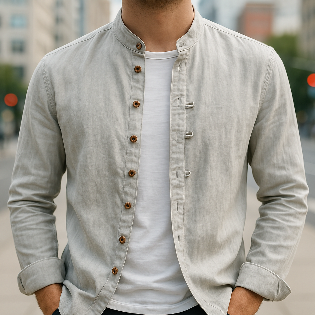 Leo | Linen Cotton Shirt