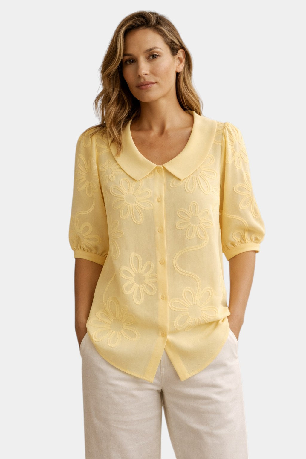 Ava | Embroidered Blouse