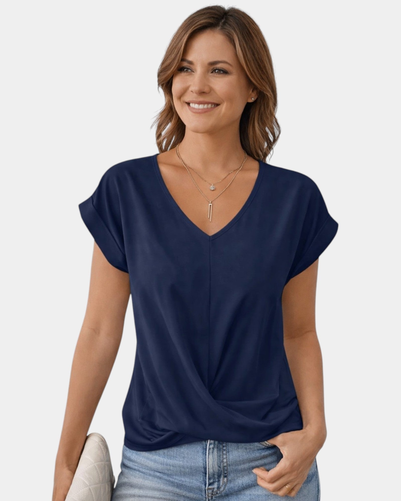 Grace | V-Neck Top with Tummy Control Effect