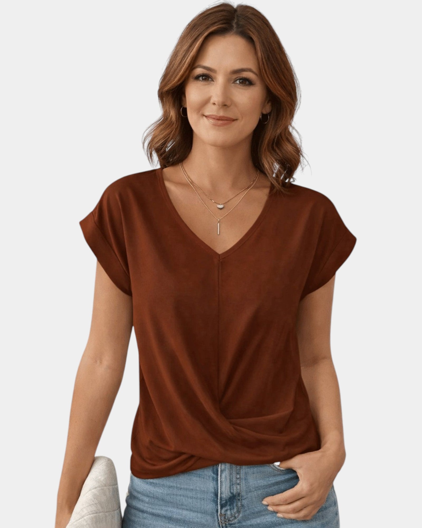 Grace | V-Neck Top with Tummy Control Effect