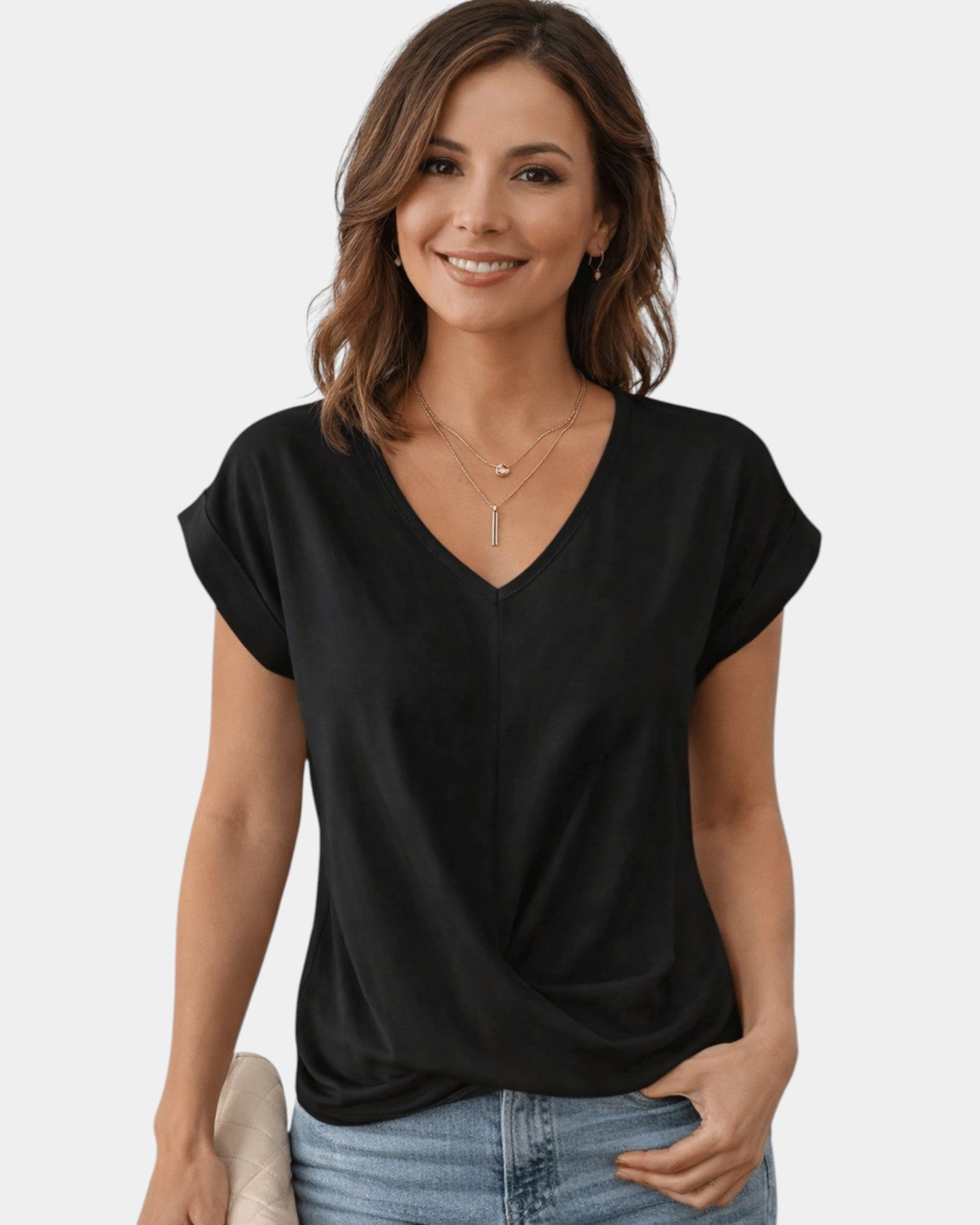 Grace | V-Neck Top with Tummy Control Effect
