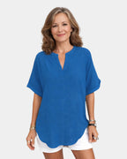 Alice | Light Top with V-Neck