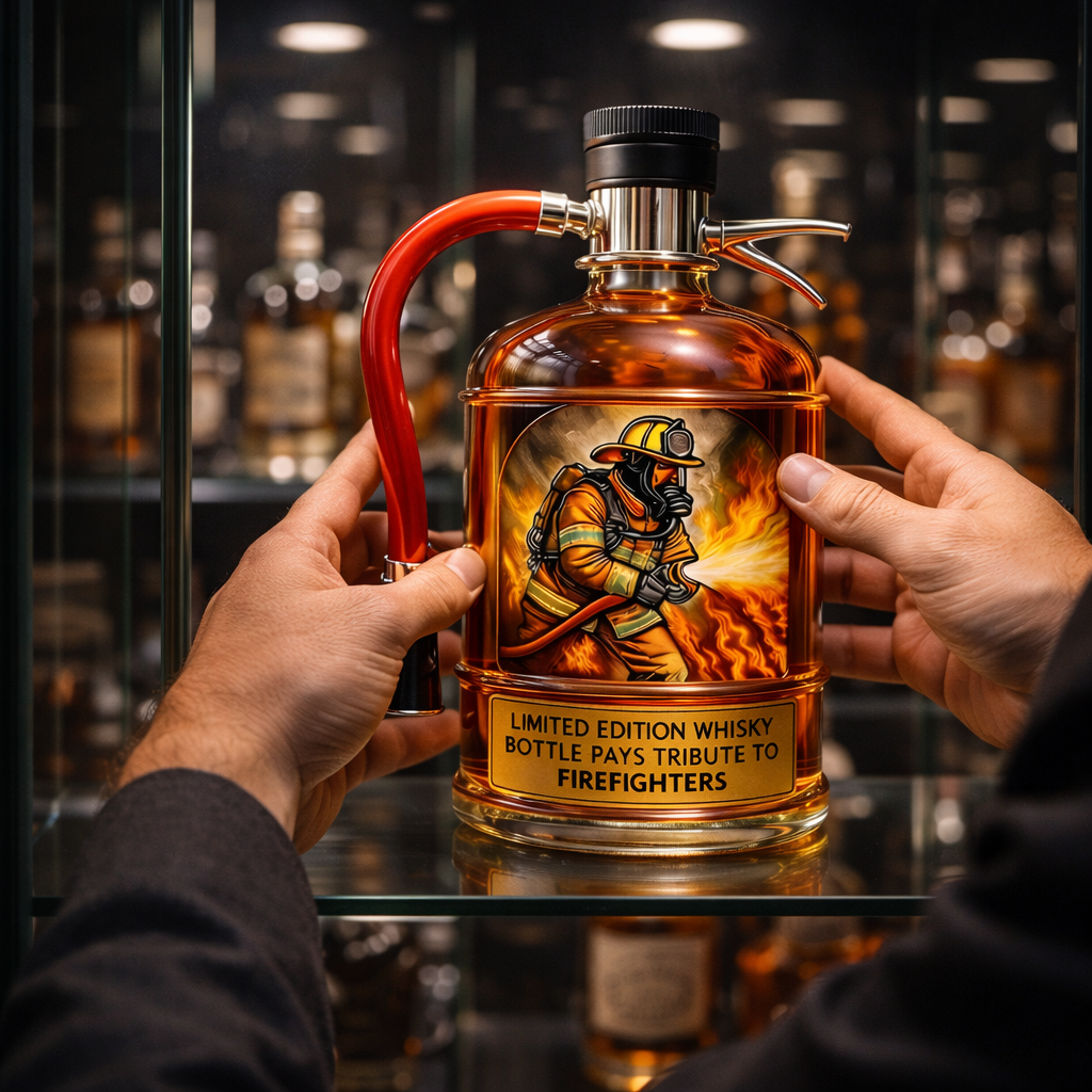 Whiskey Bottle - Firefighter's Edition