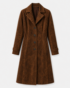 Ava | Elegant Suede Trench
