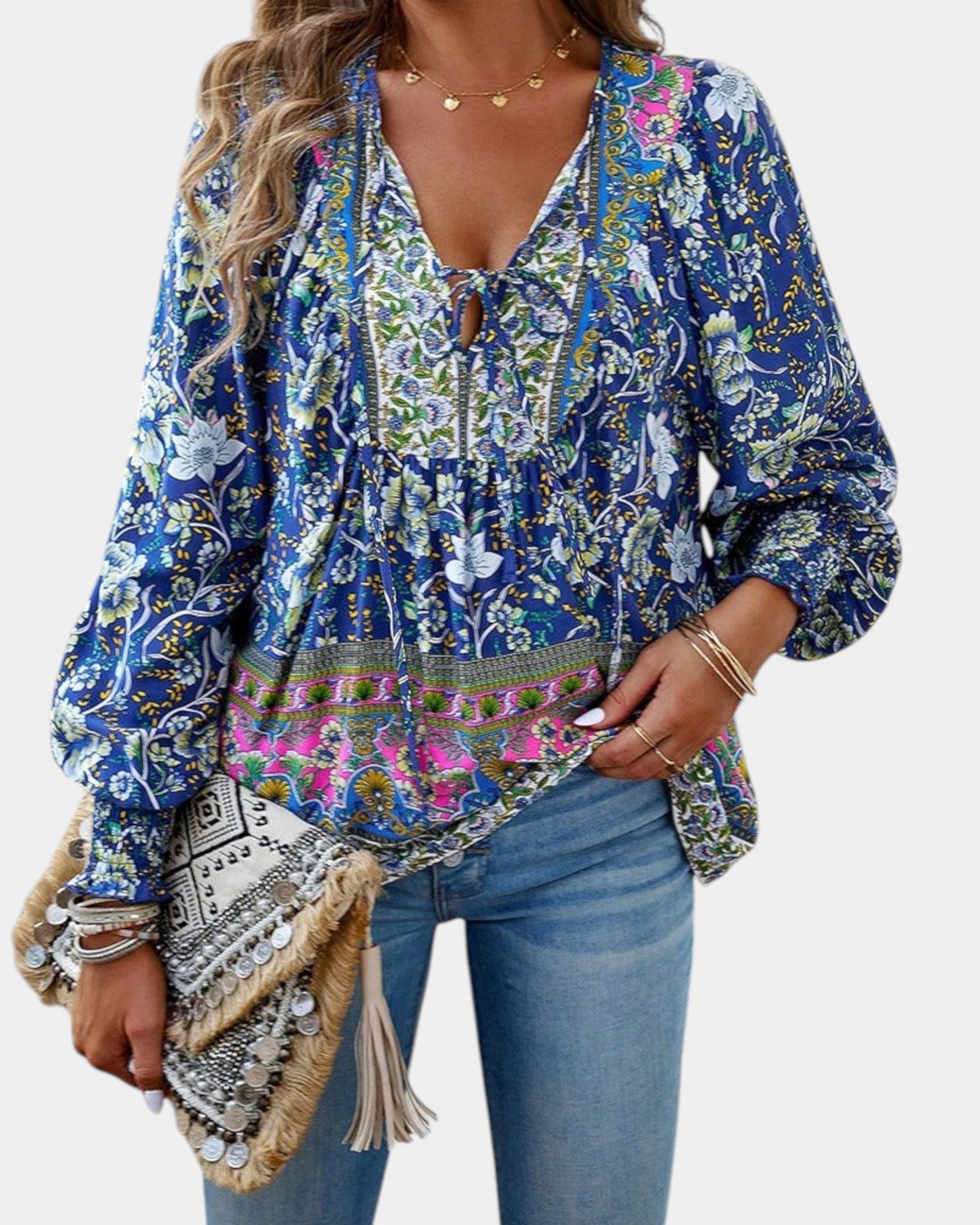 Aria | Floral Blouse