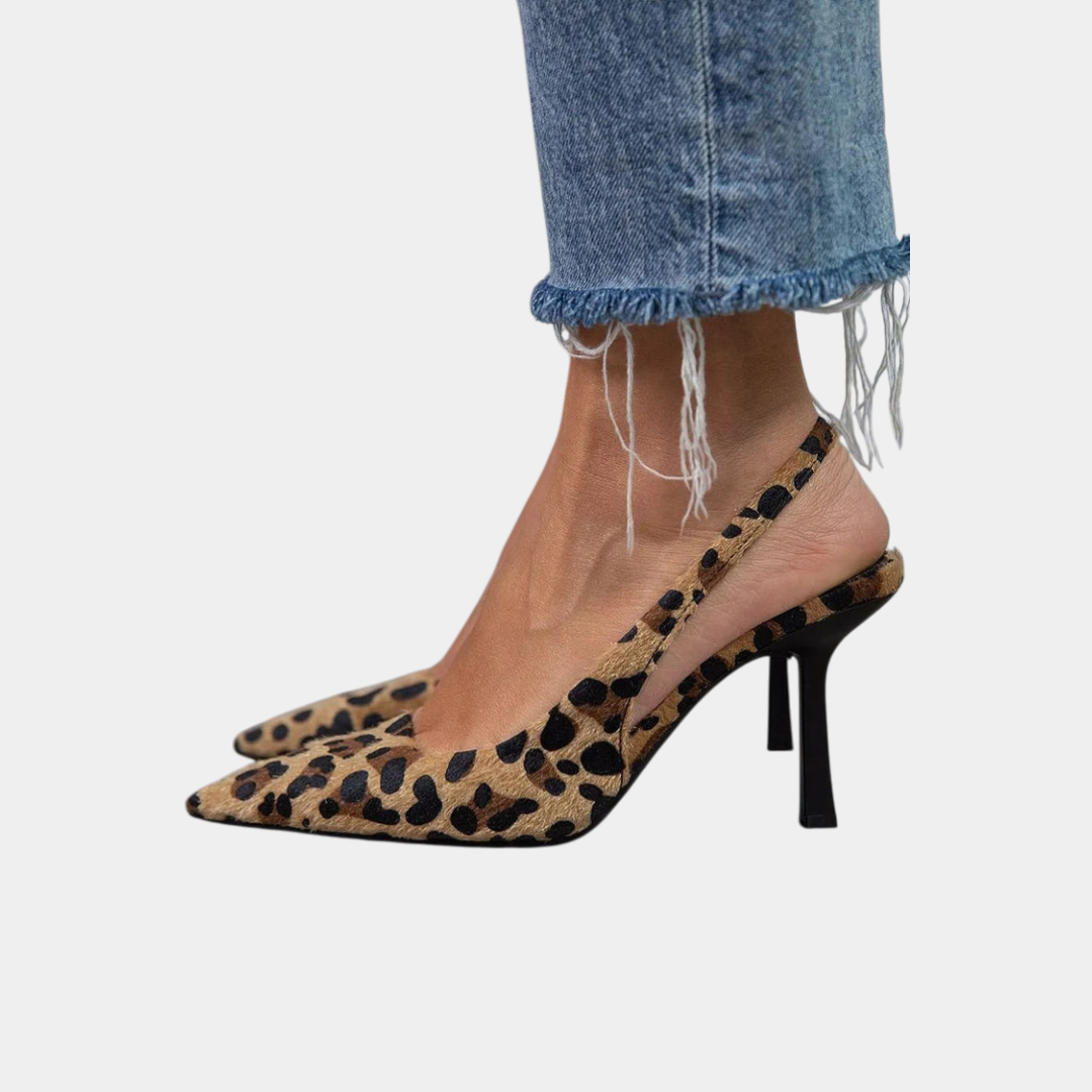 Mila | Animal Print Heels