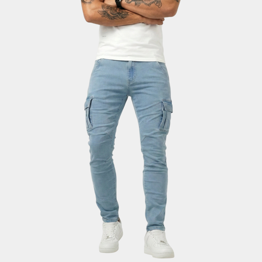 Jean | Elastic Cargo Pants