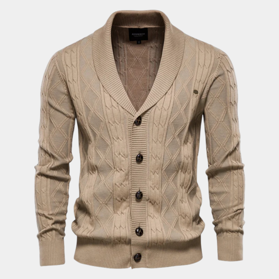 Arlo | Men's Cardigan with Buttons
