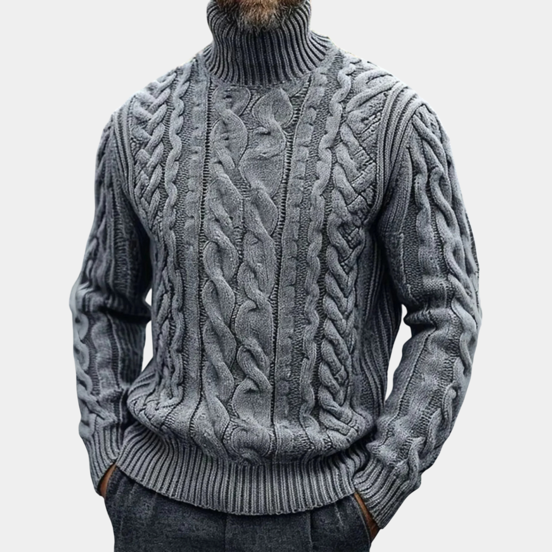 Luca | Vintage Twisted Knit Sweater