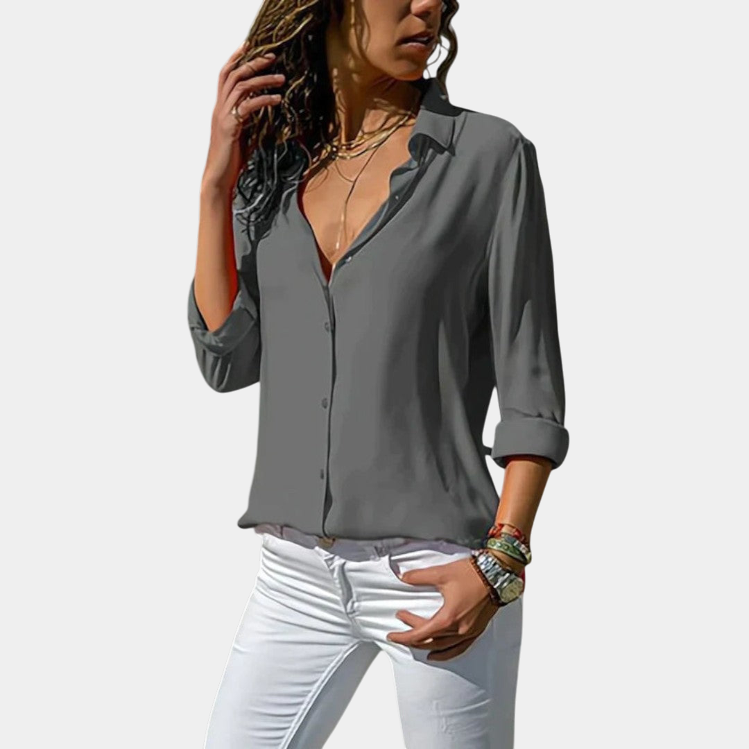 Sienna | Classic Button Blouse
