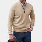 Oliver | Elegant Zip Sweater