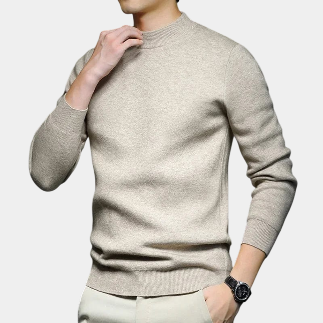 Noah | Timeless High Collar Sweater