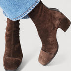 Sophie | SQUARE TOE HEELED BOOTS
