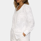 Florence | Women's Vintage Floral Print Shirt