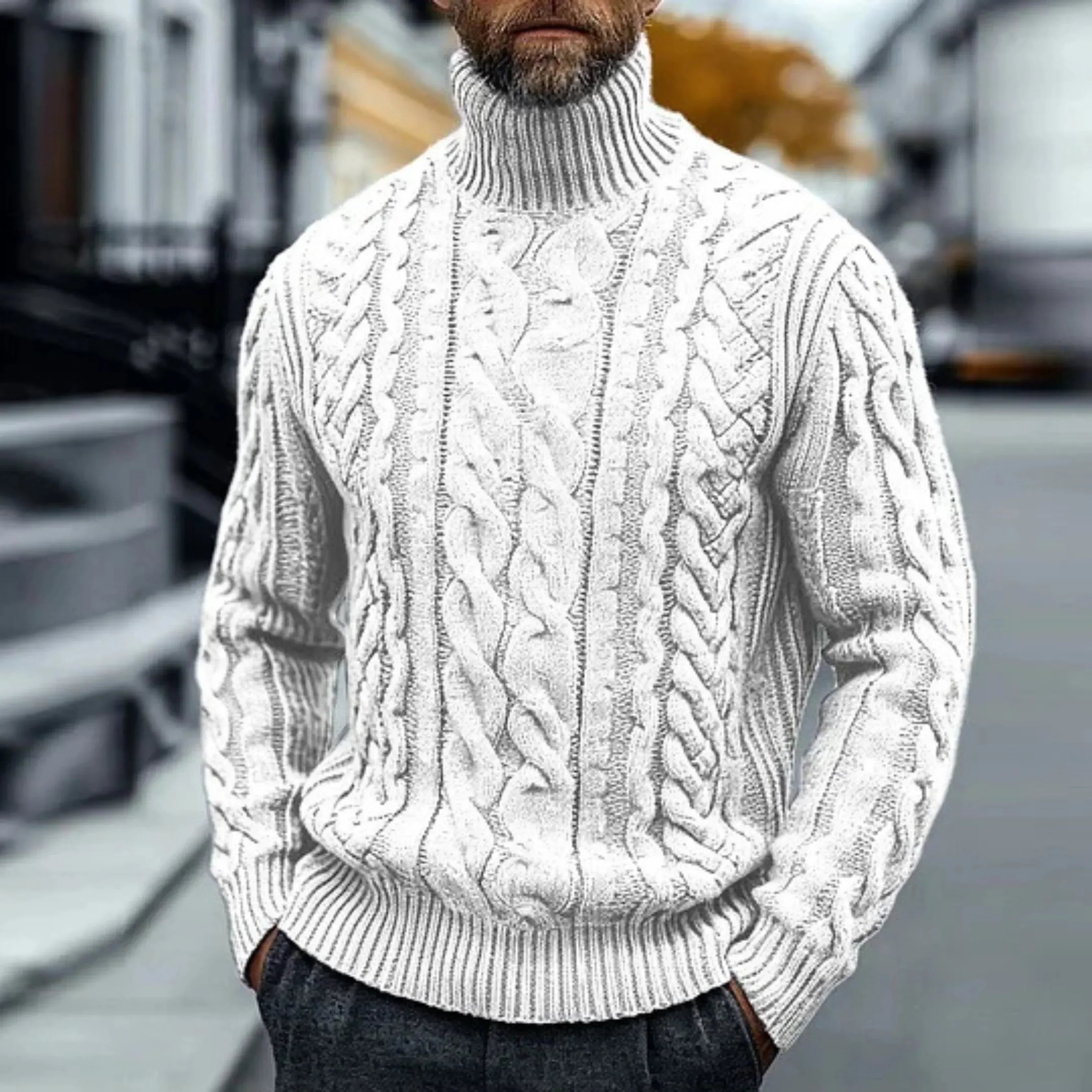 Luca | Vintage Twisted Knit Sweater