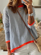 Sophie - Striped Long Sleeve Top aud