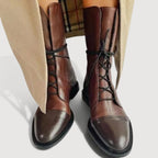 Ava | LACE-UP ANKLE BOOTS