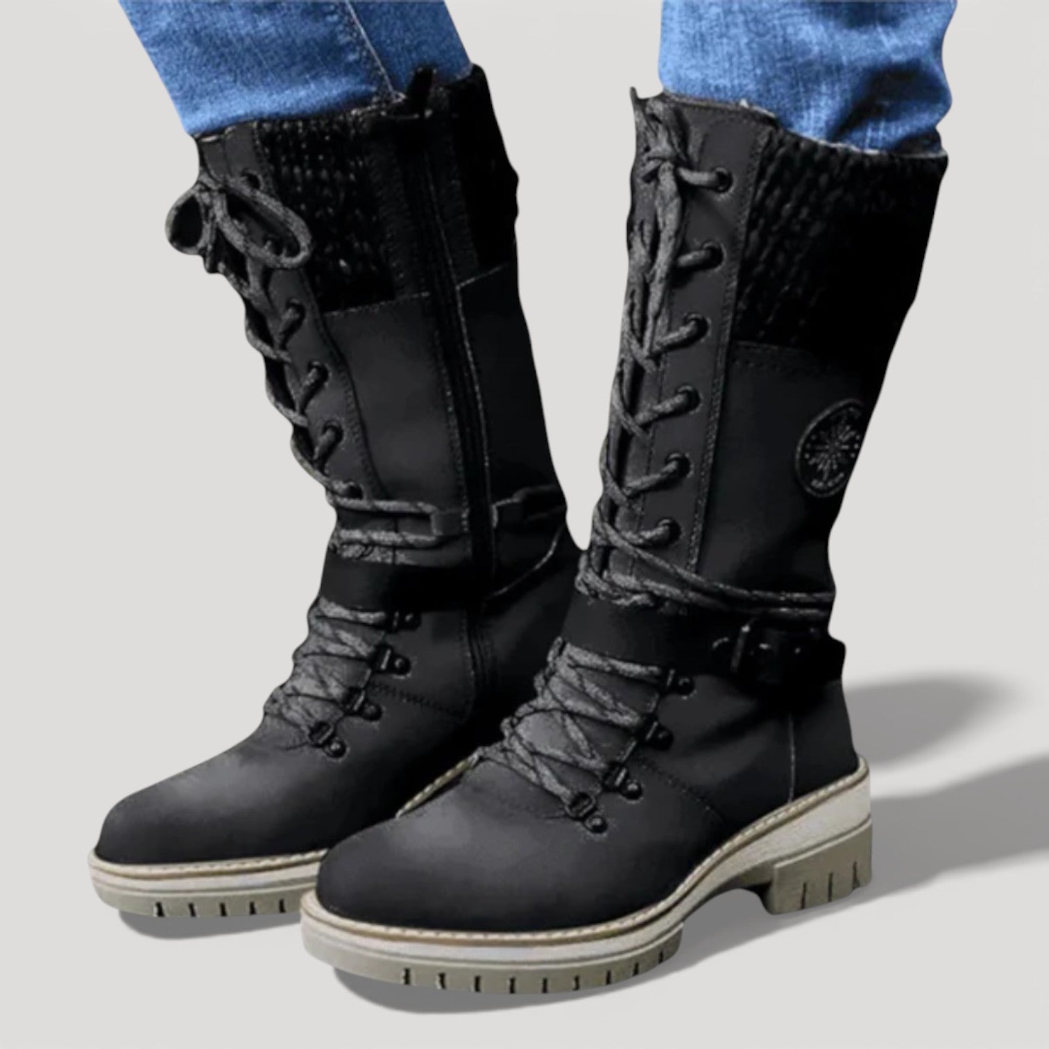 Mila | WINTER LACE-UP BOOTS