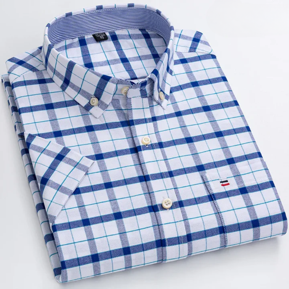 Oscar | Classic Cotton Shirt With Pattern