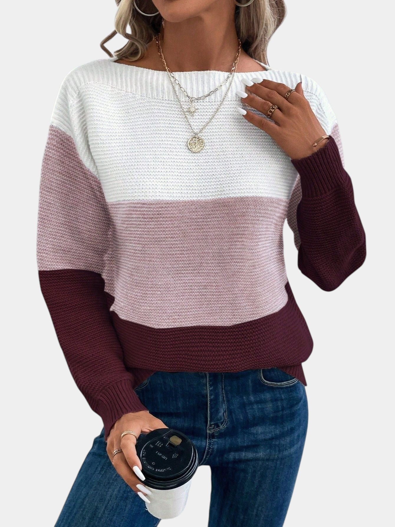 Sophie | Soft Gradient Pullover with Comfortable Fit