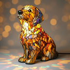 Lily the Golden Retriever Figurine - A Symbol of Spirituality